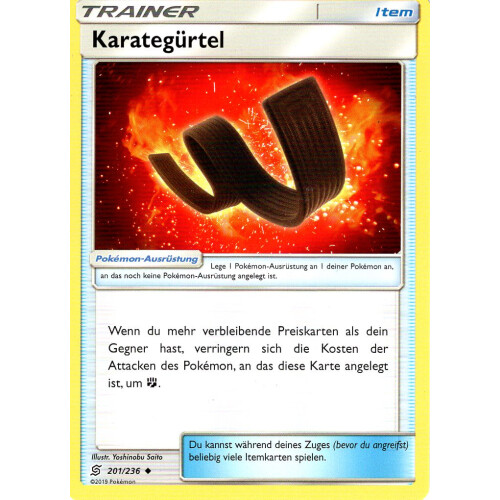 Karategürtel - 201/236 - Uncommon