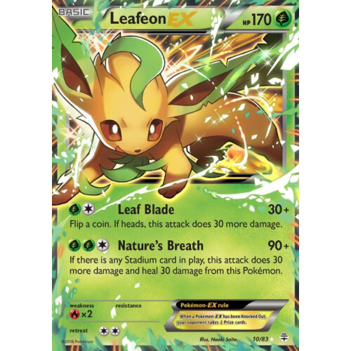Leafeon-EX - 10/83 - EX