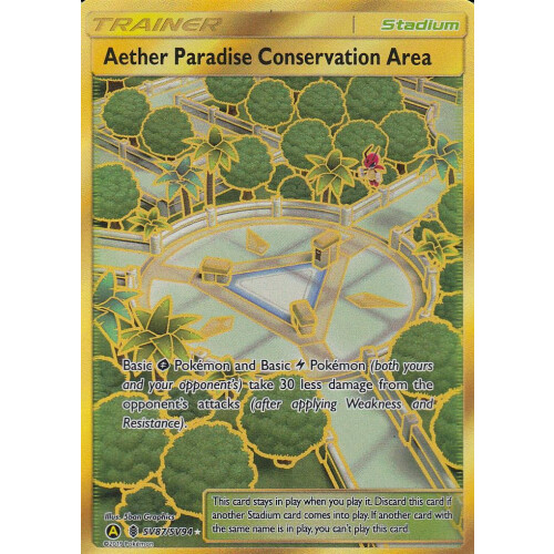 Aether Paradise Conservation Area - SV87/SV94 - Secret Rare