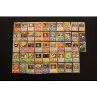 Komplettes Team Rocket C/UC-Set - Alle Commons & Uncommons - Englisch