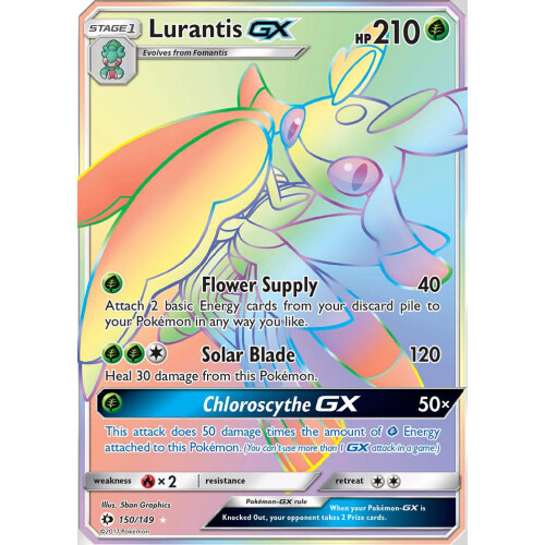 Lurantis GX - 150/149 - Rainbow Rare