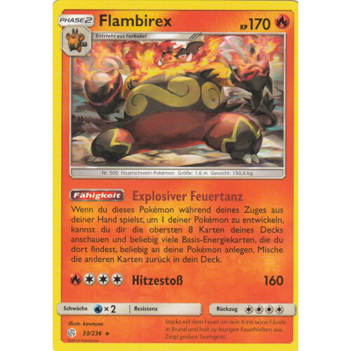 Flambirex - 33/236 - Rare