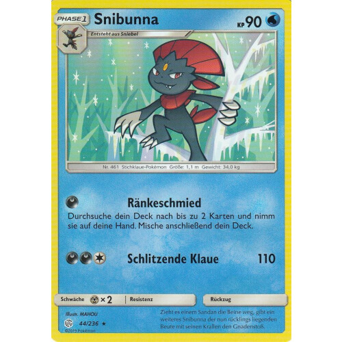 Snibunna - 44/236 - Rare