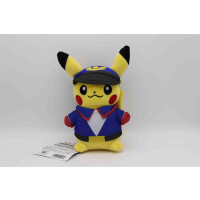 Mailman-Pikachu - Pokemon Plüschfigur aus Japan (20cm)