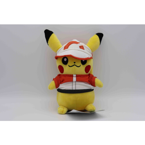 Sportler-Pikachu - Pokemon Plüschfigur aus Japan (20cm)