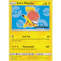 Ashs Pikachu - SM114 - Promo