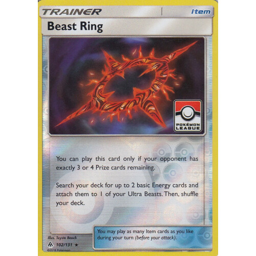 Beast Ring - 102/131 - League Promo