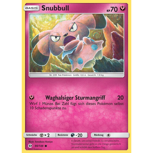 Snubbull - 90/149 - Reverse Holo