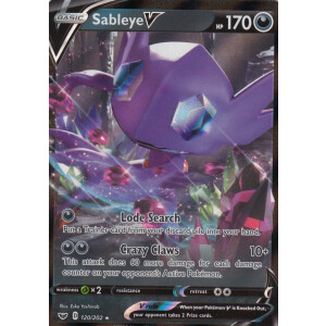 Sableye V - 120/202 - Ultra Rare