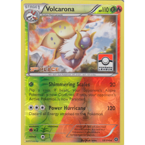 Volcarona - 15/114 League Challenge 3rd Place