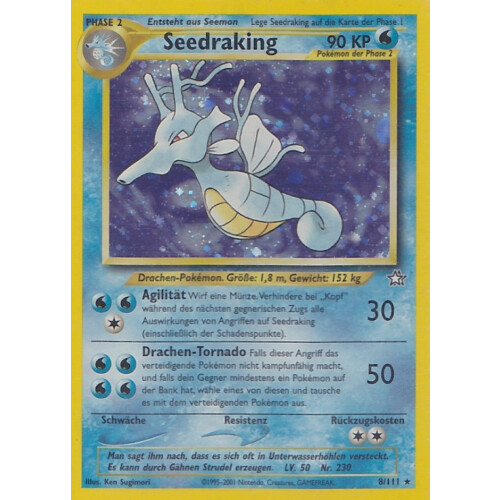 Seedraking - 8/111 - Holo - Good