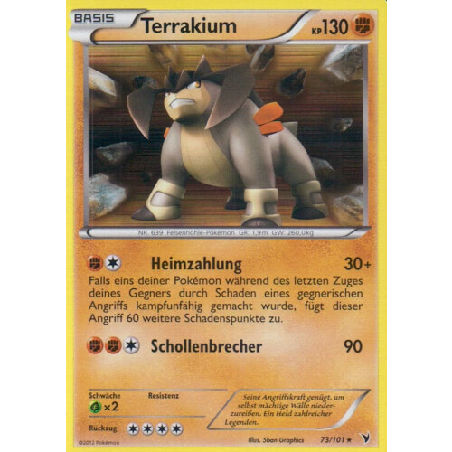 Terrakium - 73/101 - Reverse Holo