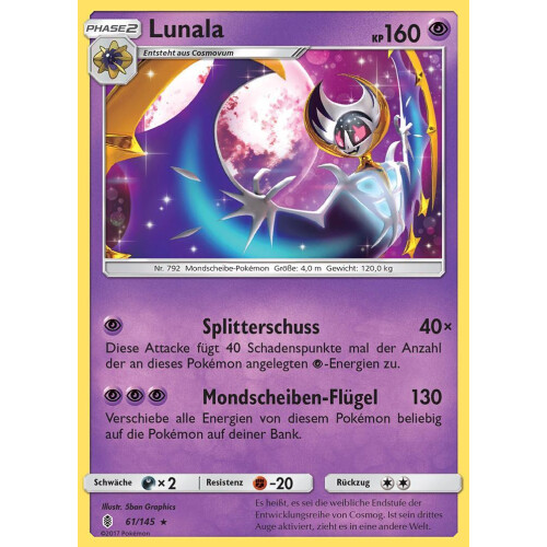 Lunala - 61/145 - Rare