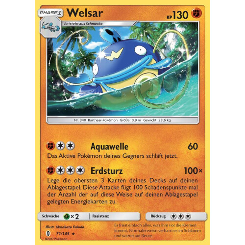 Welsar - 71/145 - Rare