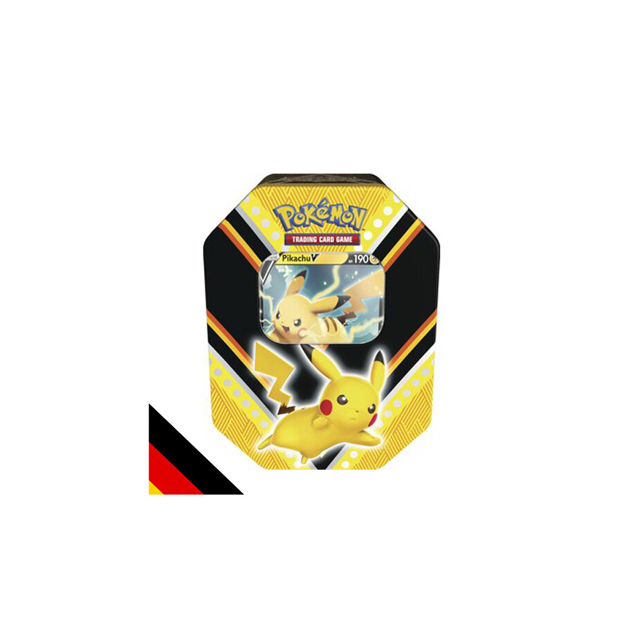 Flammende Finsternis SWSH 3 Evoli V Deutsch Pokémon Tin Box # 89 OVP 