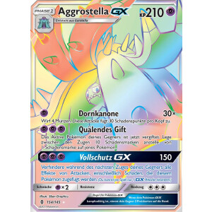 Aggrostella GX - 154/145 - Rainbow Rare