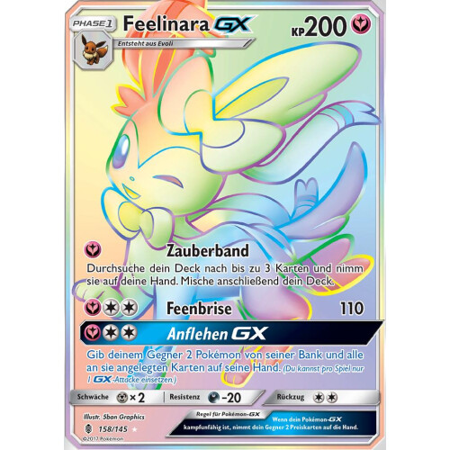 Feelinara GX - 158/145 - Rainbow Rare