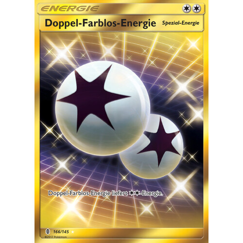 Doppel-Farblos-Energie - 166/145 - Secret Rare