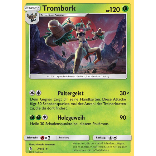 Trombork - 7/145 - Reverse Holo