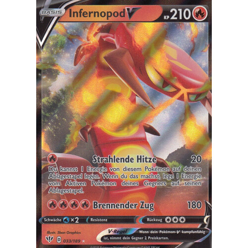 Infernopod V - 033/189 - Ultra Rare