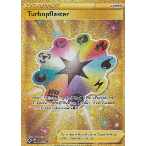 Turbopflaster - 200/189 - Secret Rare