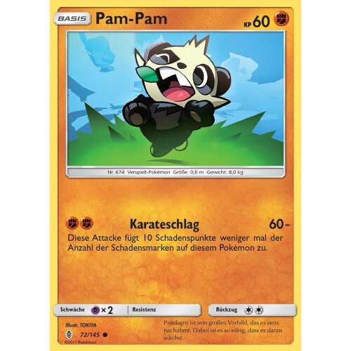 Pam-Pam - 72/145 - Reverse Holo