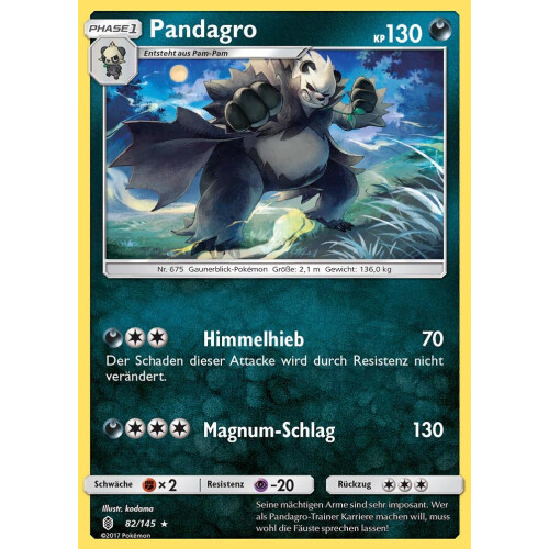 Pandagro - 82/145 - Reverse Holo