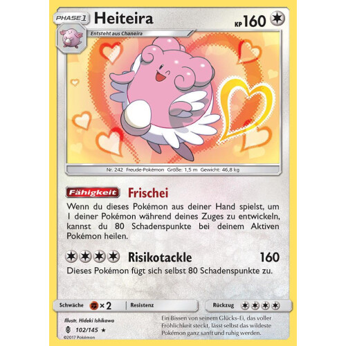 Heiteira - 102/145 - Reverse Holo