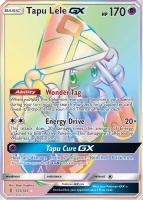 Tapu Lele GX - 155/145 - Rainbow Rare