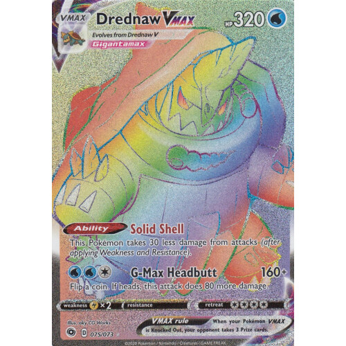 DrednawVMAX - 075/073 - Secret Rare