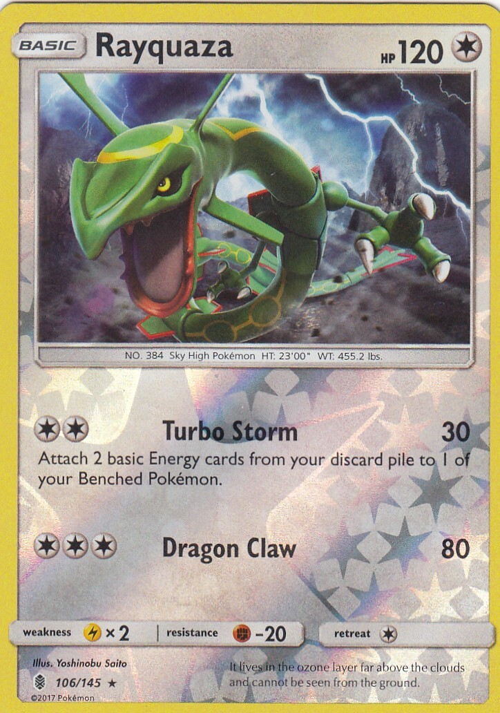 Rayquaza 106/145 Reverse Holo
