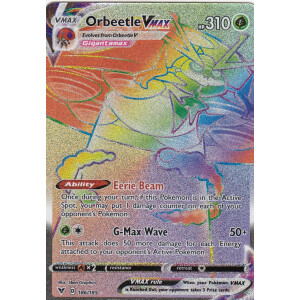 Orbeetle VMAX - 186/185 - Secret Rare