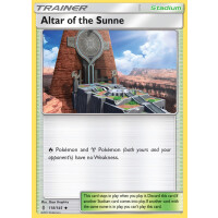 Altar of the Sunne - 118/145 - Reverse Holo