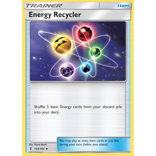 Energy Recycler - 123/145 - Reverse Holo