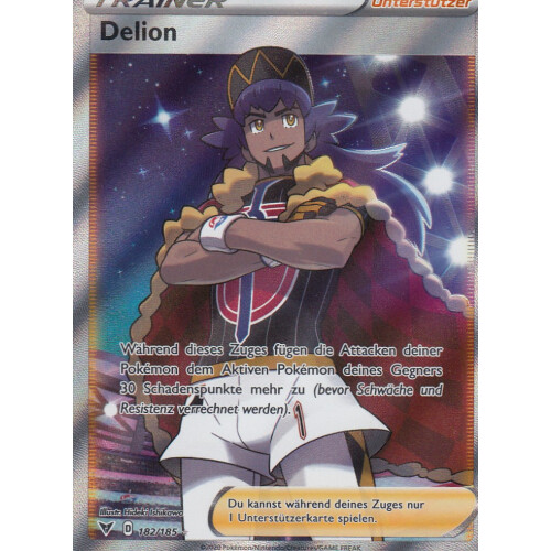 Delion - 182/185 - Ultra Rare FA