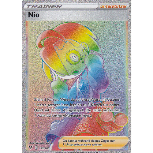 Nio - 192/185 - Secret Rare