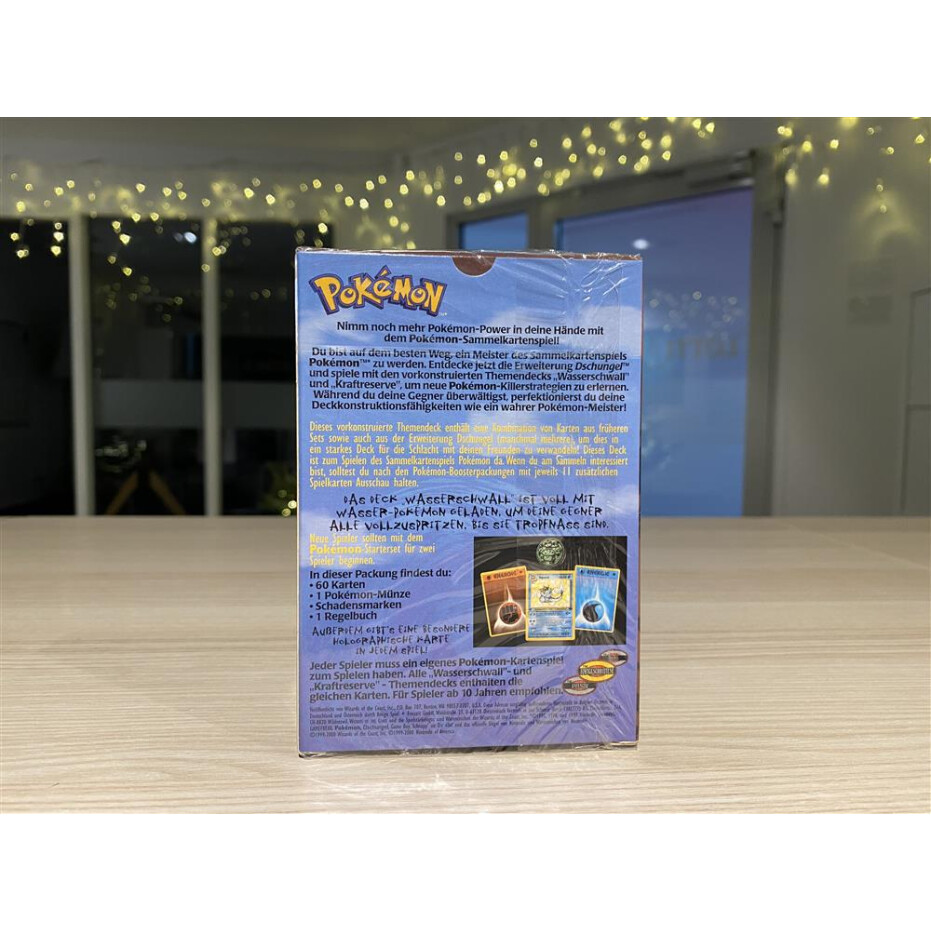 Pokemon Themen Deck Dschungel Wasserschwall Neu OVP Crocuscards