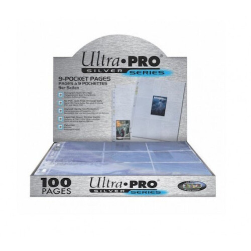 Ultra Pro - Silver 9-Pocket Pages Display (100 Seiten)