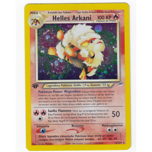 Helles Arkani - 12/105 - Holo 1st Edition - Excellent 