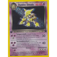 Dunkles Simsala - 1/82 - Holo 1st Edition - Played