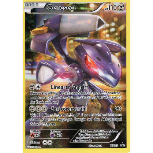 Genesect - XY119 - Promo - Excellent