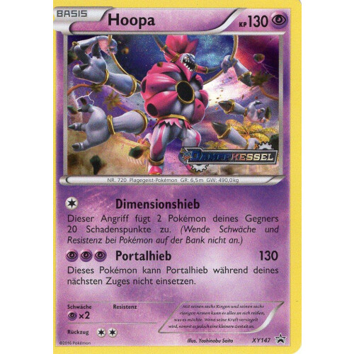 Hoopa - XY147 - Promo - Excellent