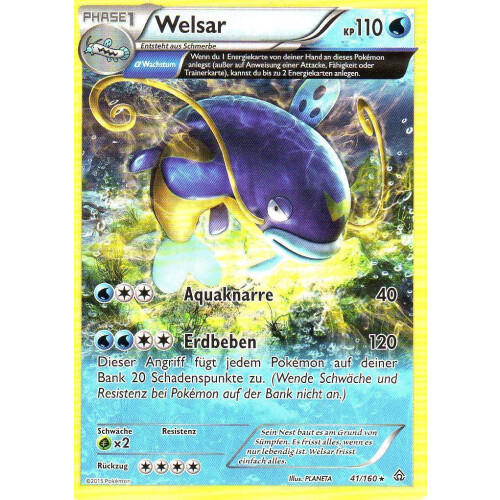 Welsar - 41/160 - Rare