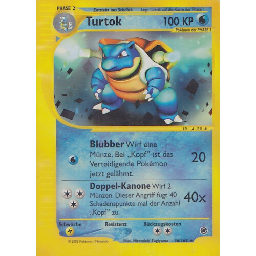 Turtok - 36/165 - Rare - Excellent
