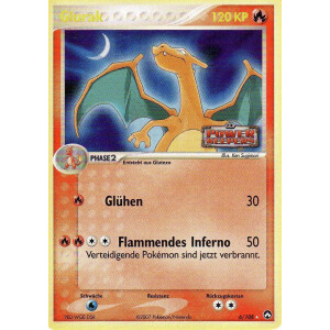 Glurak - 6/108 - Reverse Holo - Poor