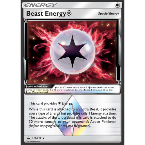 Beast Energy Prism - 117/131 - Prisma - Excellent