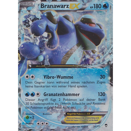Branawarz-EX - 20/111 - EX - Excellent