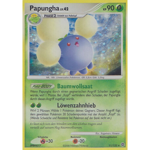 Papungha - 11/132 - Holo - Excellent