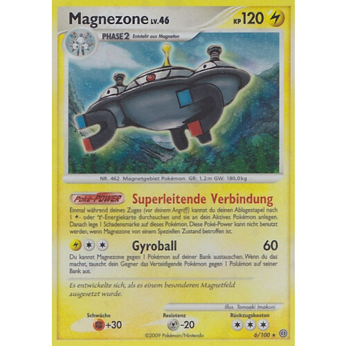 Magnezone - 6/100 - Holo - Excellent