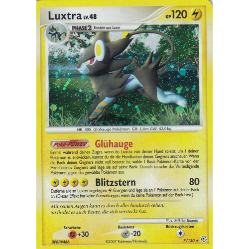 Luxtra - 7/130 - Holo - Excellent